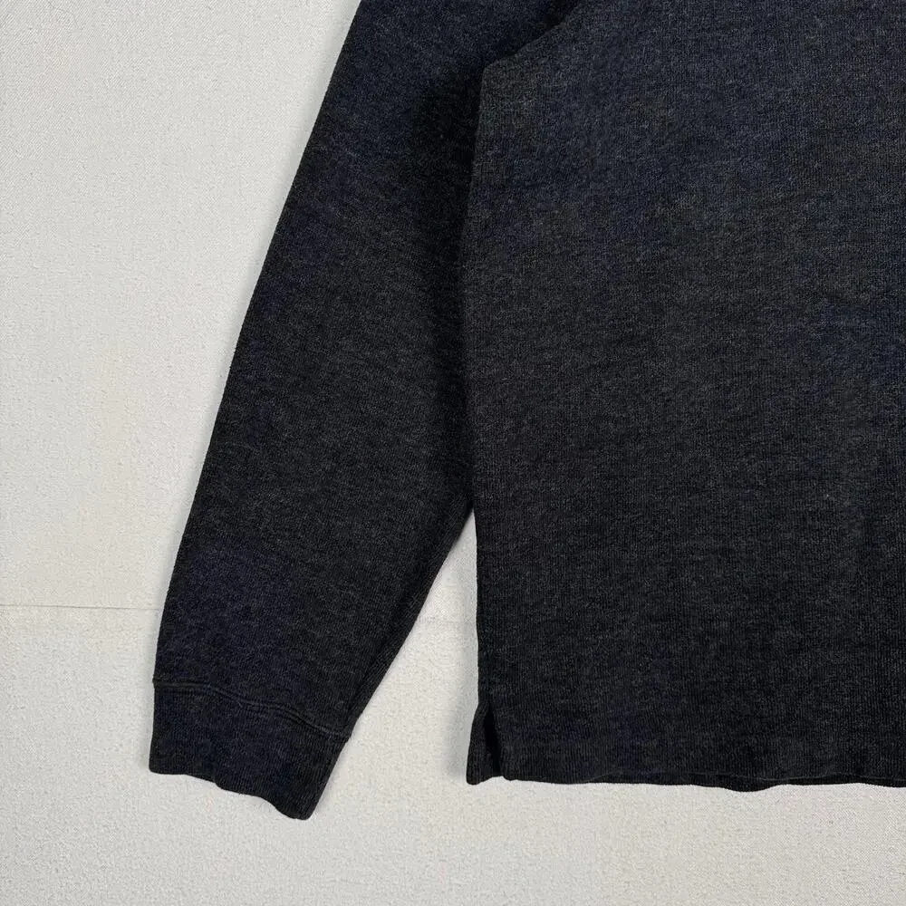 Polo Ralph Lauren Sweater 1/4 Zip Mens XL XLarge‎ Gray Pullover Soft Touch